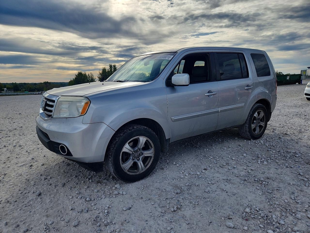 منظر 2012 HONDA PILOT EXL، زاوية 1