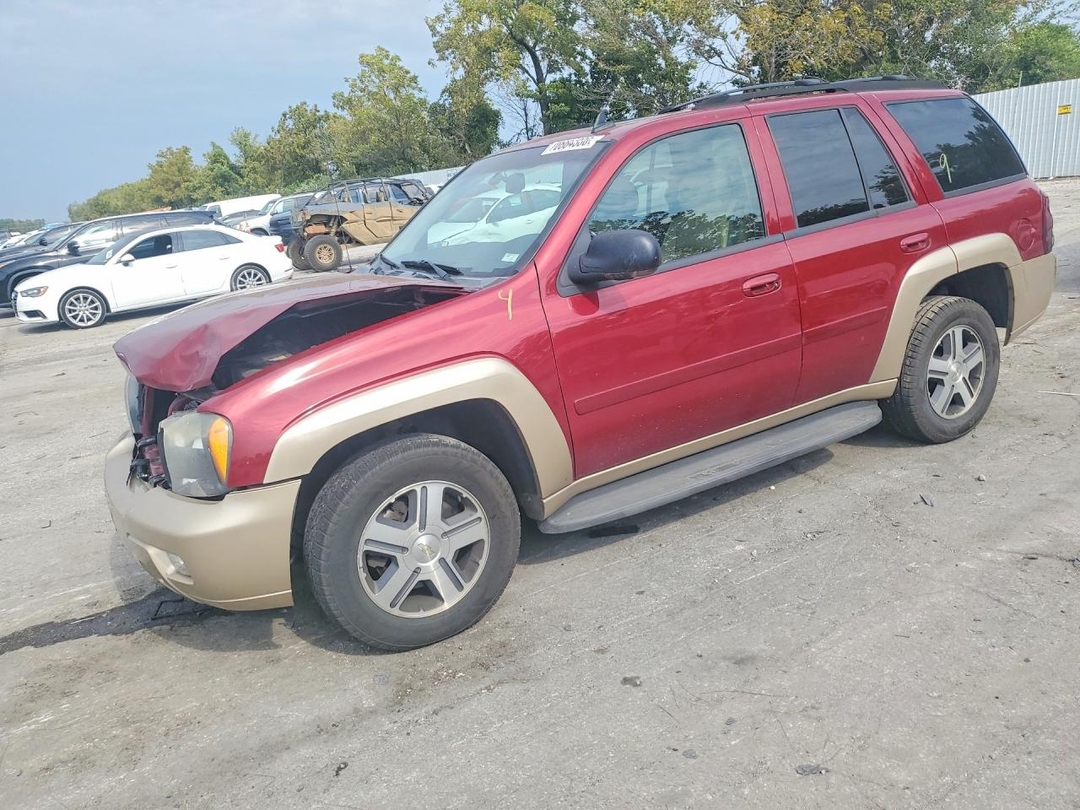 منظر 2007 CHEVROLET TRAILBLAZER LS، زاوية 1