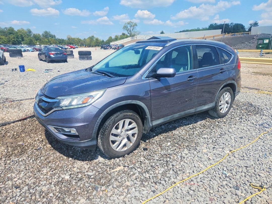 منظر 2016 HONDA CR-V EXL، زاوية 1