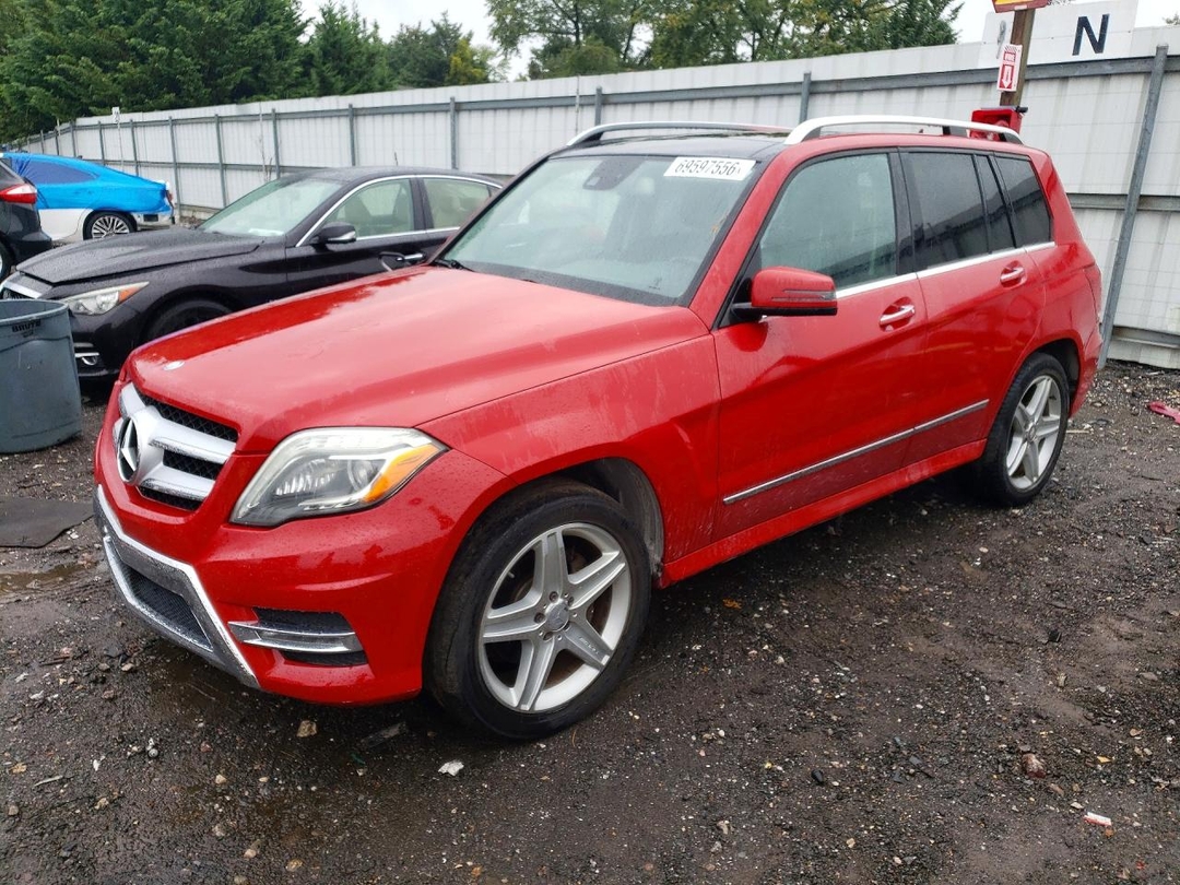Vista de 2014 MERCEDES-BENZ GLK 250 BLUETEC, ángulo 1
