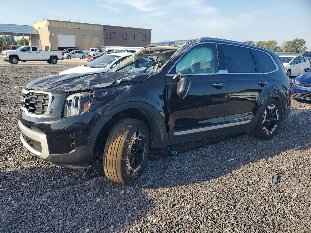 Vista de 2024 KIA TELLURIDE S, ángulo 1