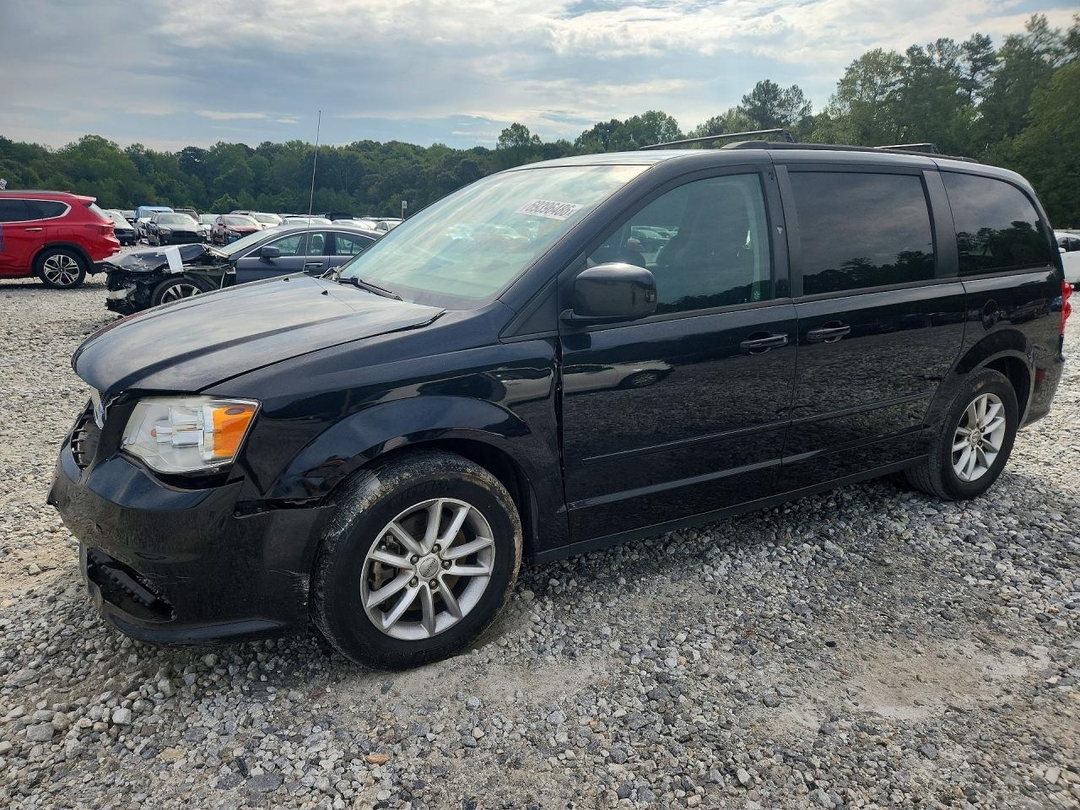 Вид 2016 DODGE GRAND CARAVAN SXT, угол 1