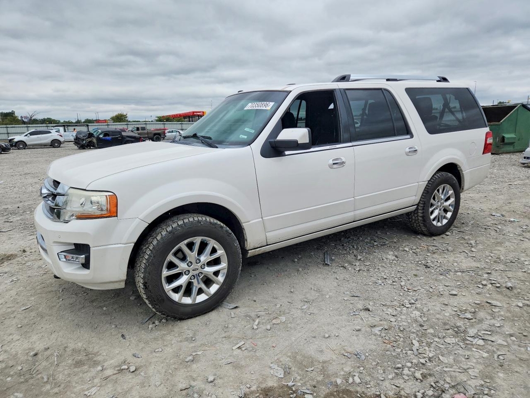 Вид 2015 FORD EXPEDITION EL LIMITED, угол 1