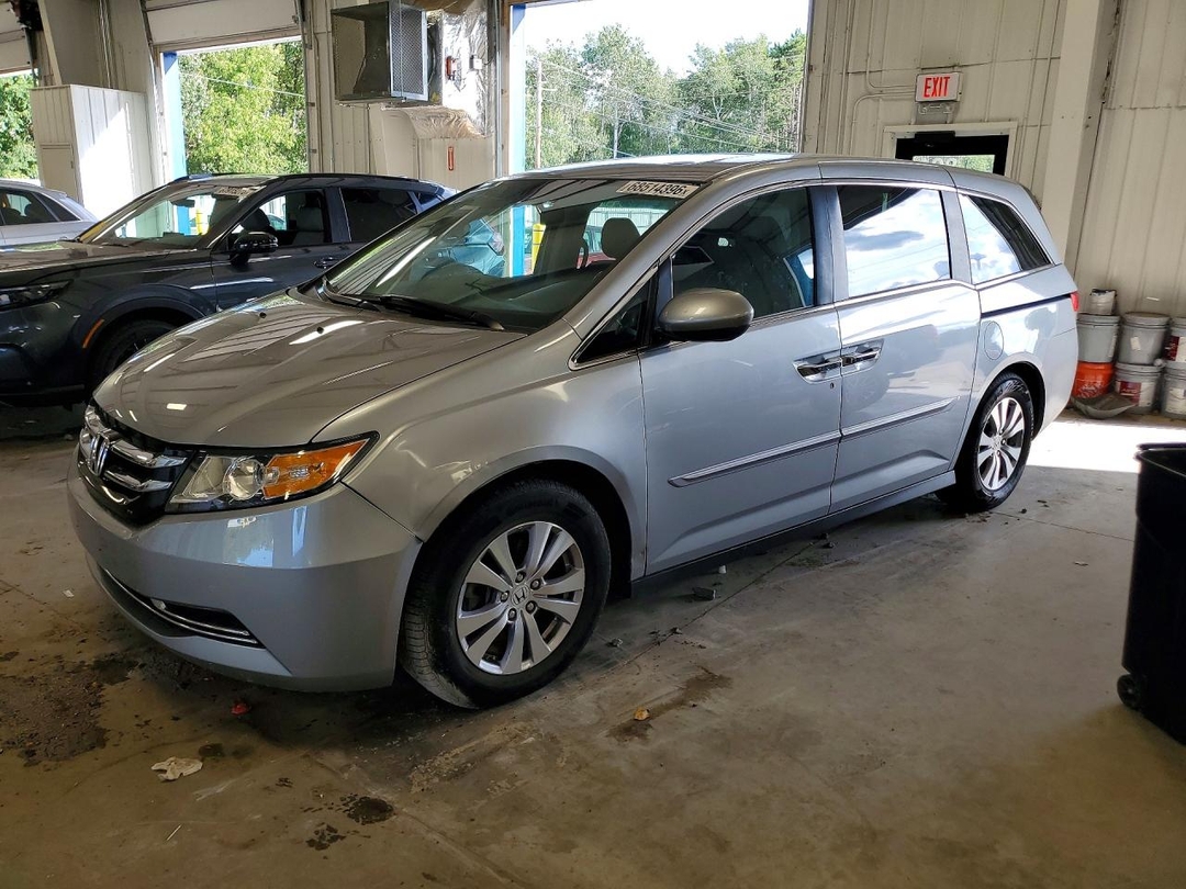 Vista de 2016 HONDA ODYSSEY EXL, ángulo 1