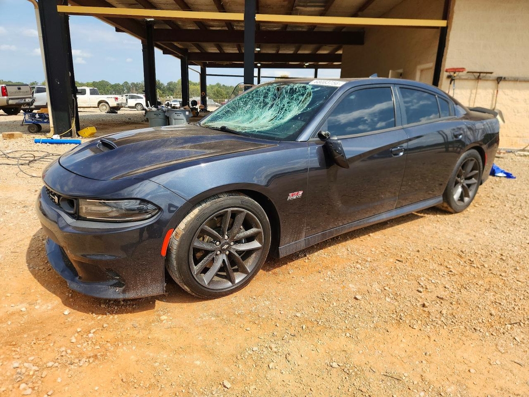 Vista de 2019 DODGE CHARGER SCAT PACK, ángulo 1
