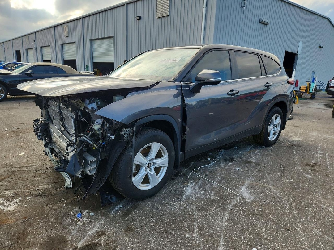 منظر 2024 TOYOTA HIGHLANDER LE، زاوية 1