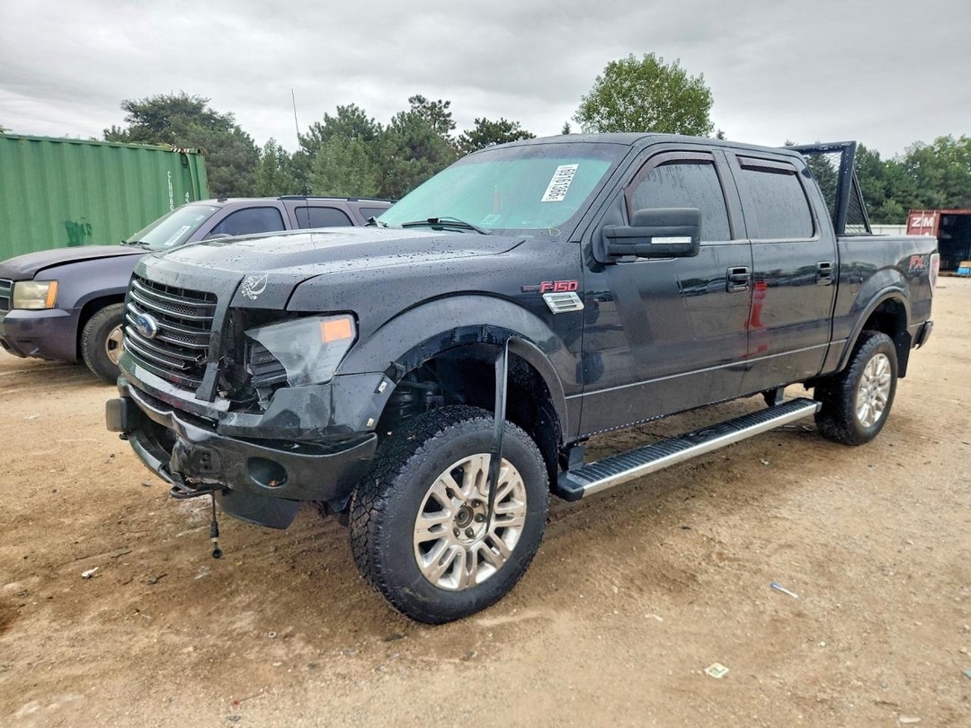 Vista de 2014 FORD F150 SUPERCREW, ángulo 1