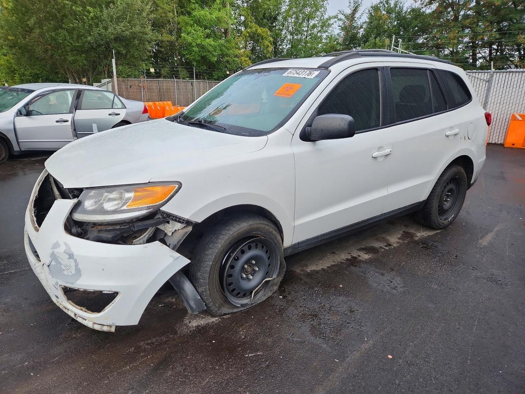 Vista de 2012 HYUNDAI SANTA FE GLS, ángulo 1
