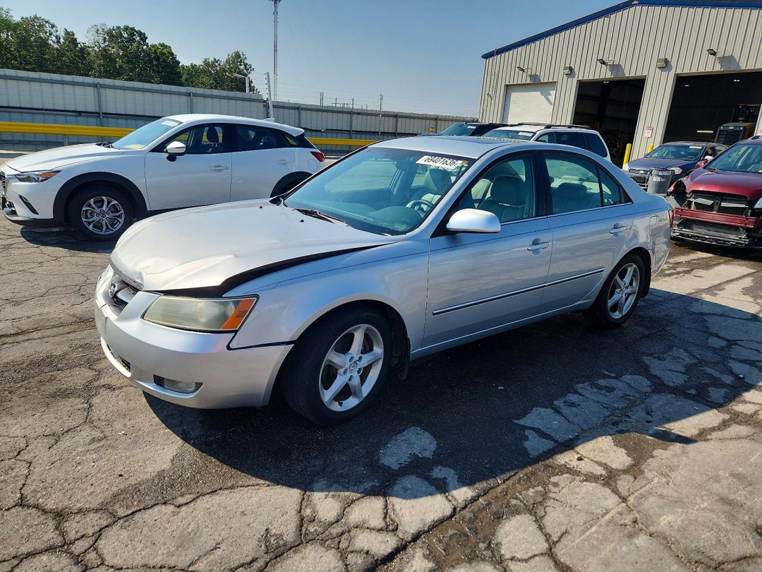 Vista de 2008 HYUNDAI SONATA SE V6, ángulo 1