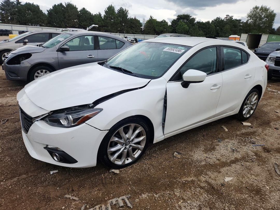Вид 2014 MAZDA 3 TOURING, угол 1
