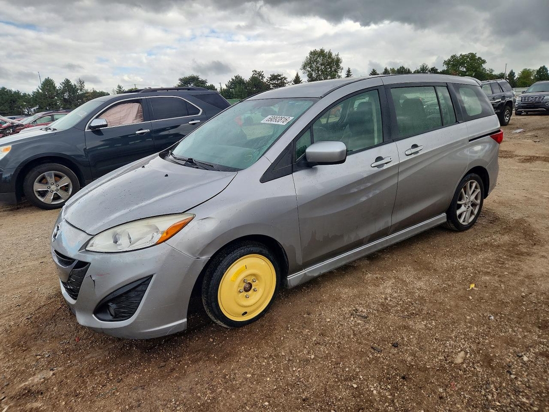 Vista de 2012 MAZDA 5, ángulo 1