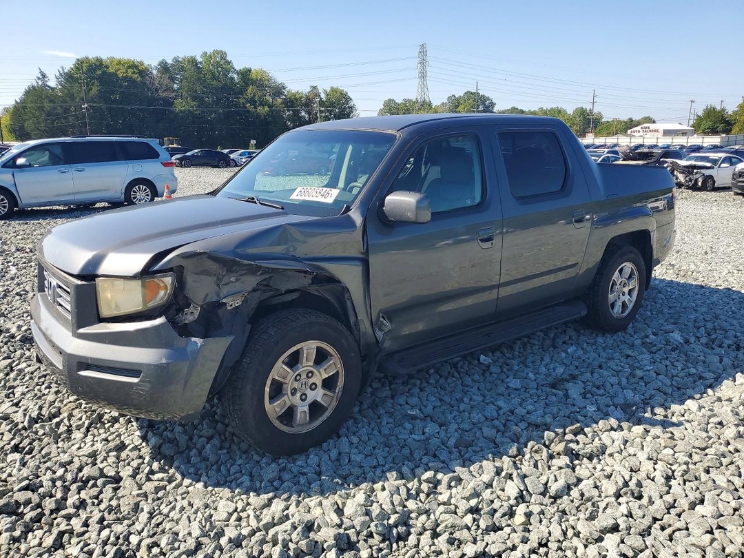 Vista de 2008 HONDA RIDGELINE RTS, ángulo 1