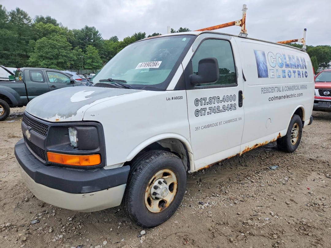 منظر 2008 CHEVROLET EXPRESS G2500، زاوية 1