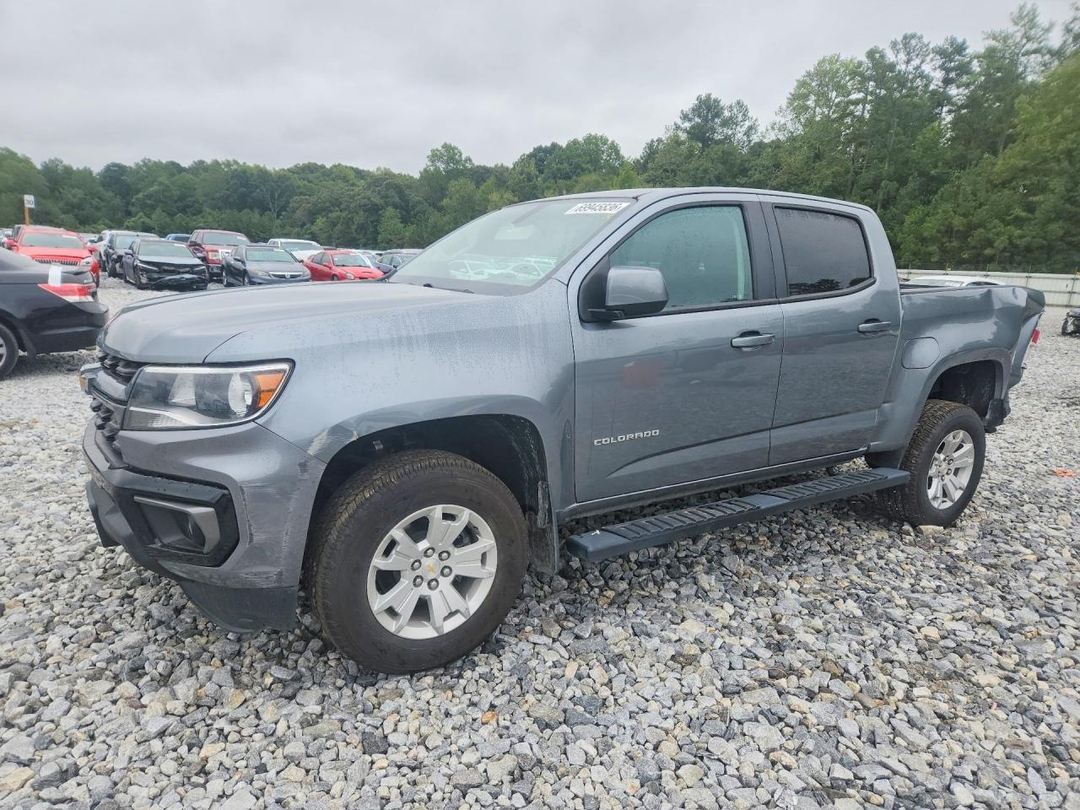 Vue de 2022 CHEVROLET COLORADO LT, angle 1