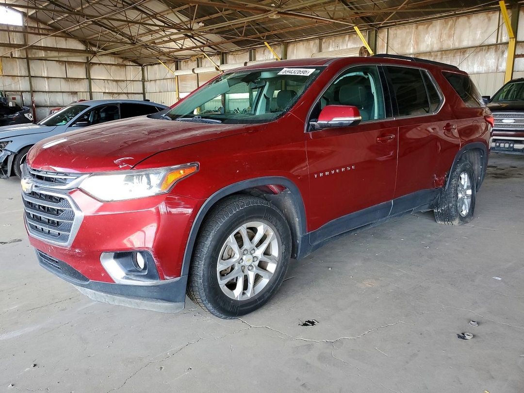 Vue de 2019 CHEVROLET TRAVERSE LT, angle 1
