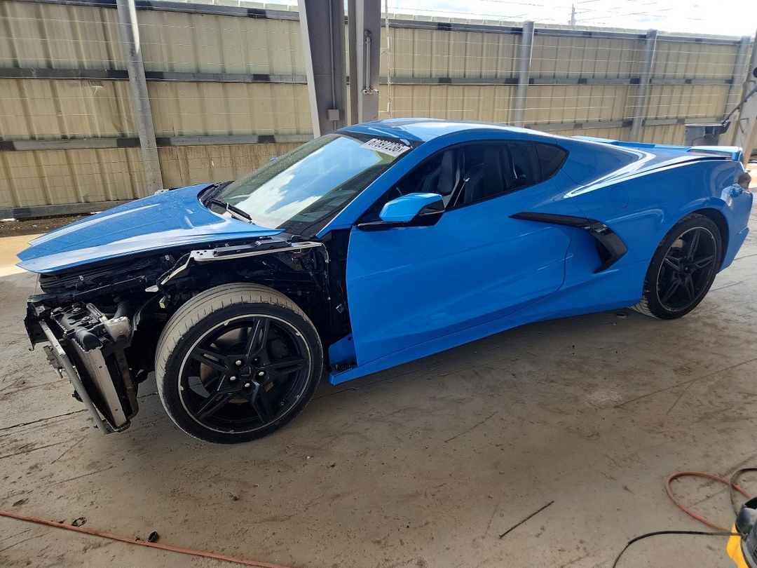 Vue de 2023 CHEVROLET CORVETTE STINGRAY 1LT, angle 1