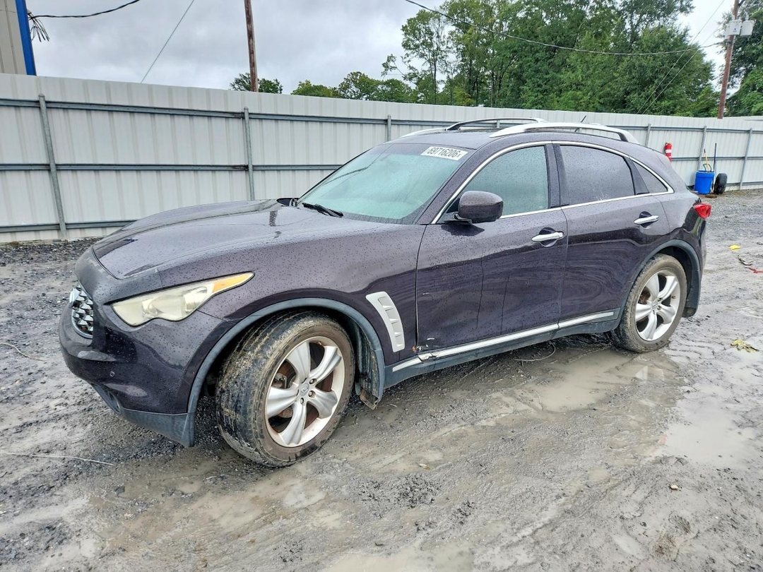 Vista de 2009 INFINITI FX35 BASE, ángulo 1