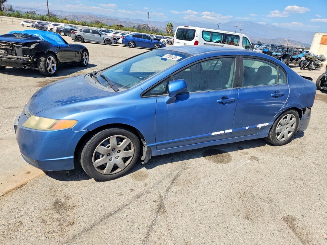 منظر 2008 HONDA CIVIC LX، زاوية 1