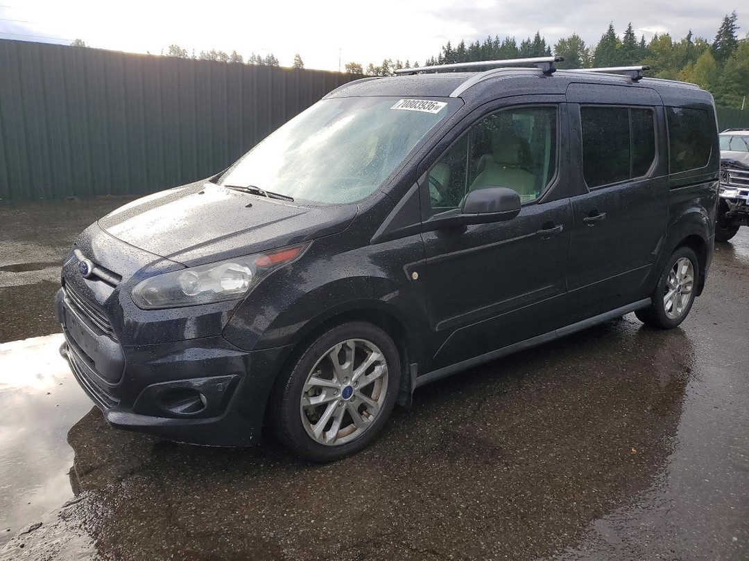 Vedere 2014 FORD TRANSIT CONNECT XLT, unghi 1