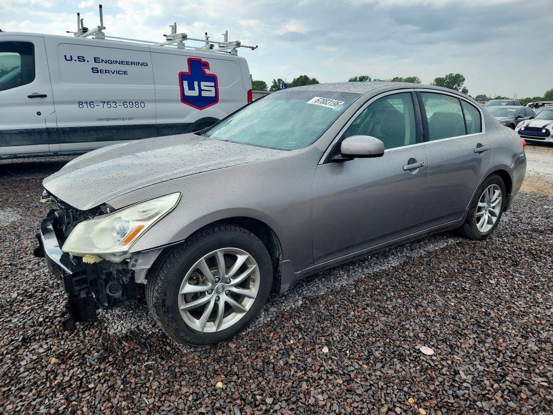 Вид 2008 INFINITI G35 X, угол 1