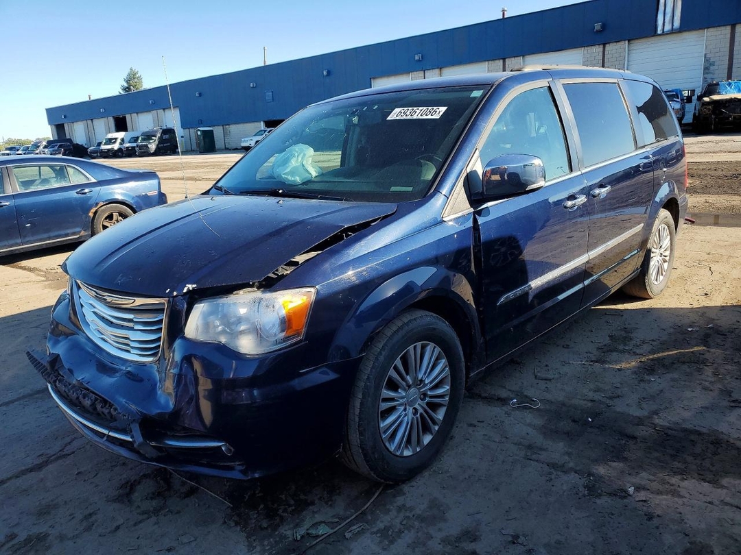 Vedere 2016 CHRYSLER TOWN &amp; COUNTRY TOURING L, unghi 1