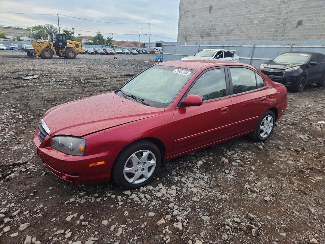 Вид 2004 HYUNDAI ELANTRA GLS, угол 1