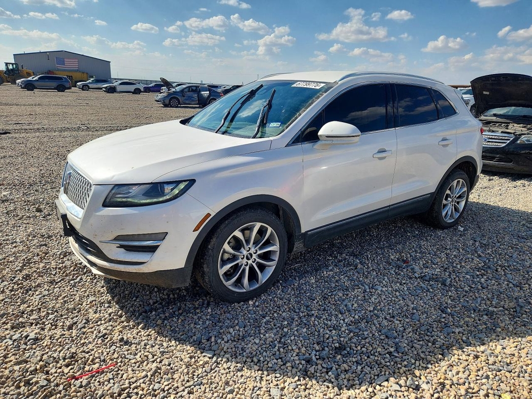 Vista de 2019 LINCOLN MKC SELECT, ángulo 1