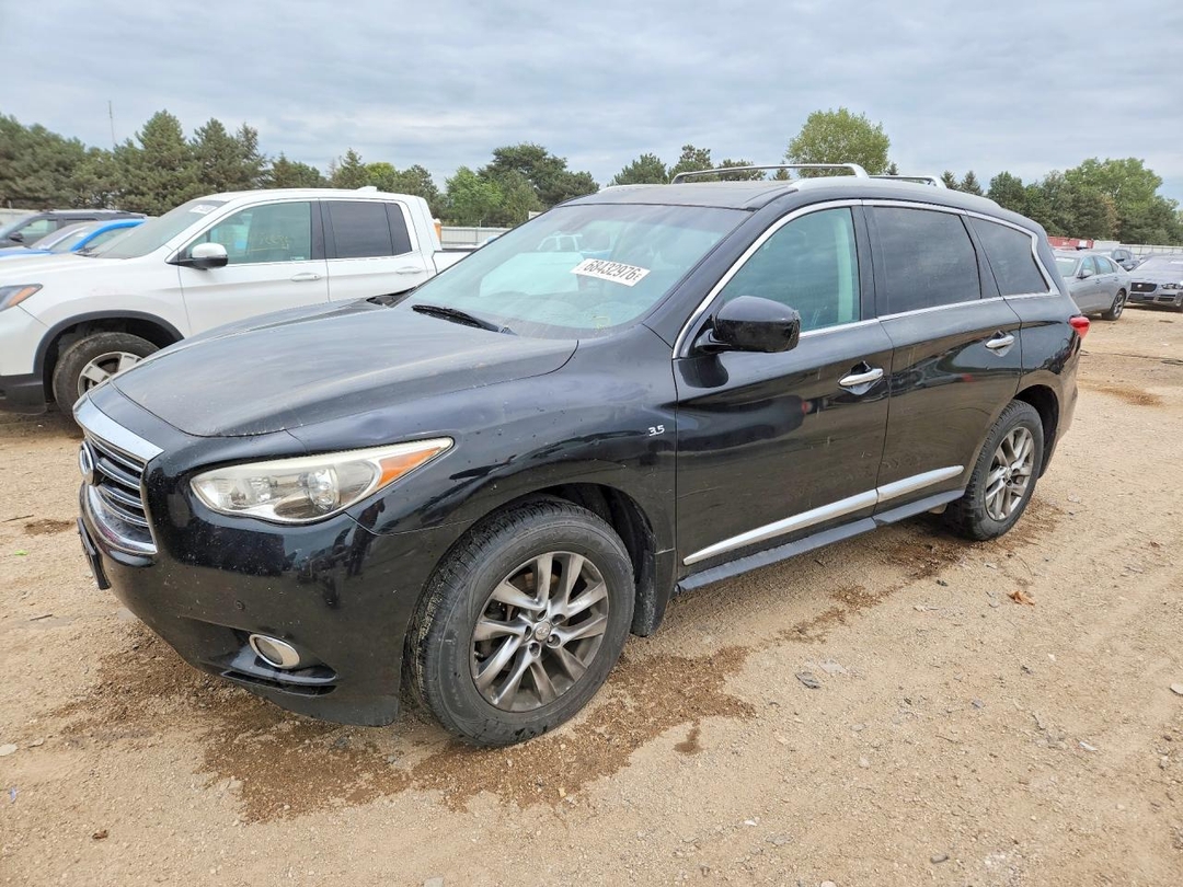 Vue de 2014 INFINITI QX60 BASE, angle 1