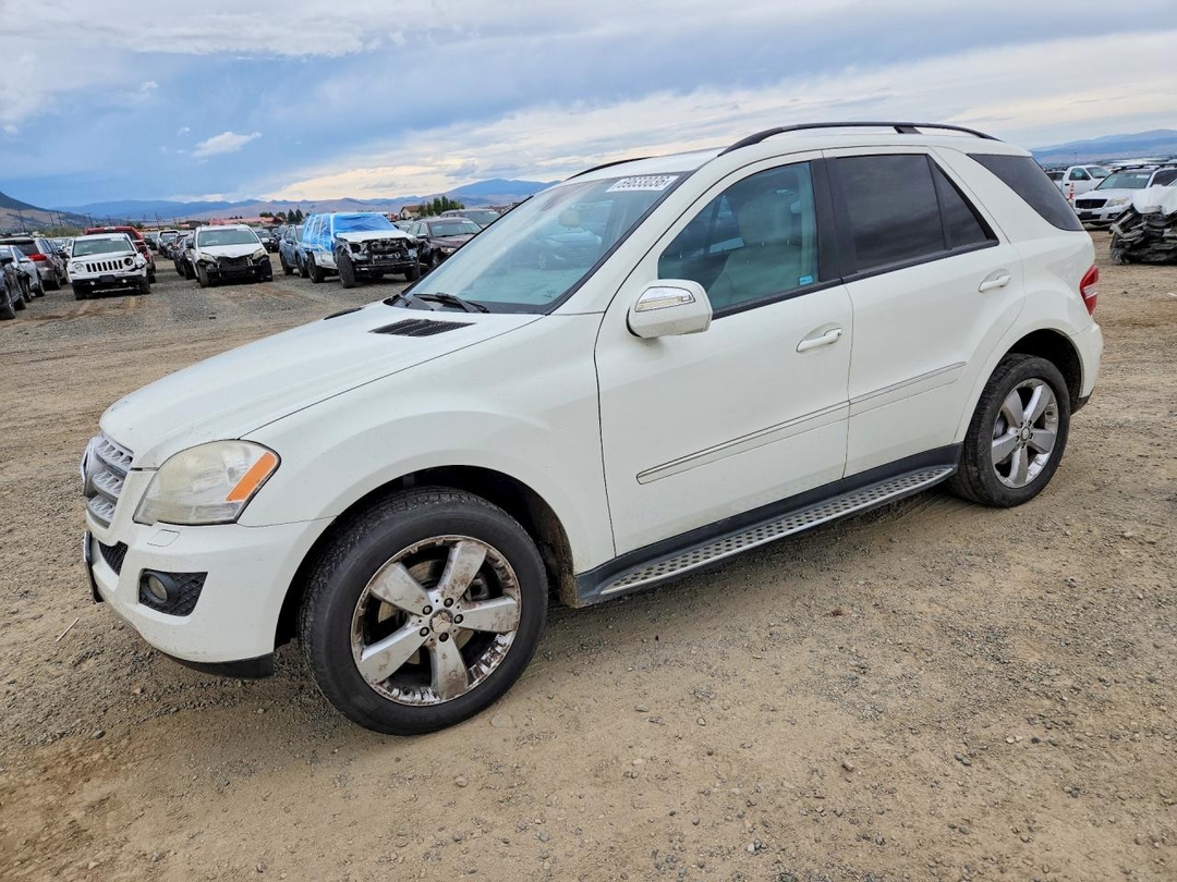 Вид 2009 MERCEDES-BENZ ML 350, угол 1