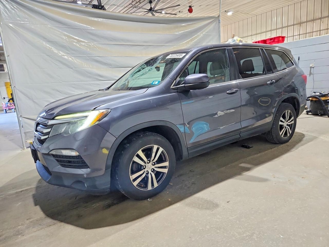 Вид 2016 HONDA PILOT EXL, угол 1