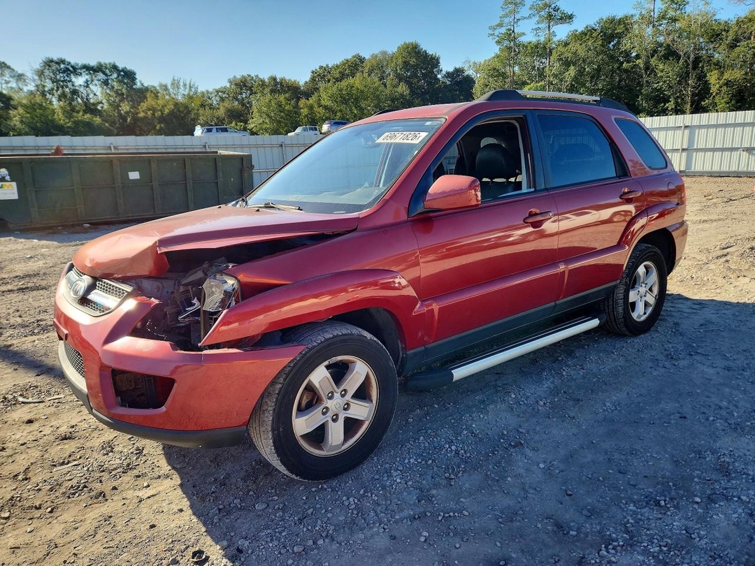 Вид 2009 KIA SPORTAGE LX, угол 1