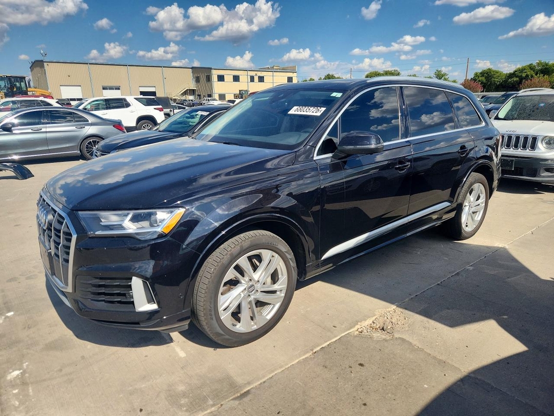 Вид 2020 AUDI Q7 PREMIUM PLUS, угол 1