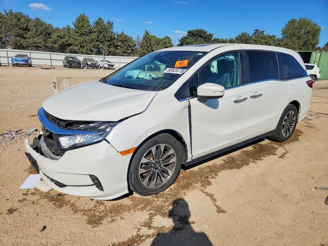 Vue de 2023 HONDA ODYSSEY EXL, angle 1