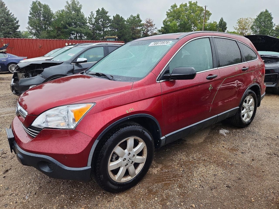 منظر 2009 HONDA CR-V EX، زاوية 1