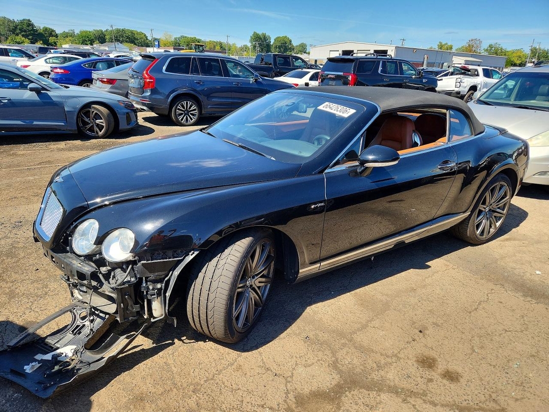 منظر 2008 BENTLEY CONTINENTAL GTC، زاوية 1