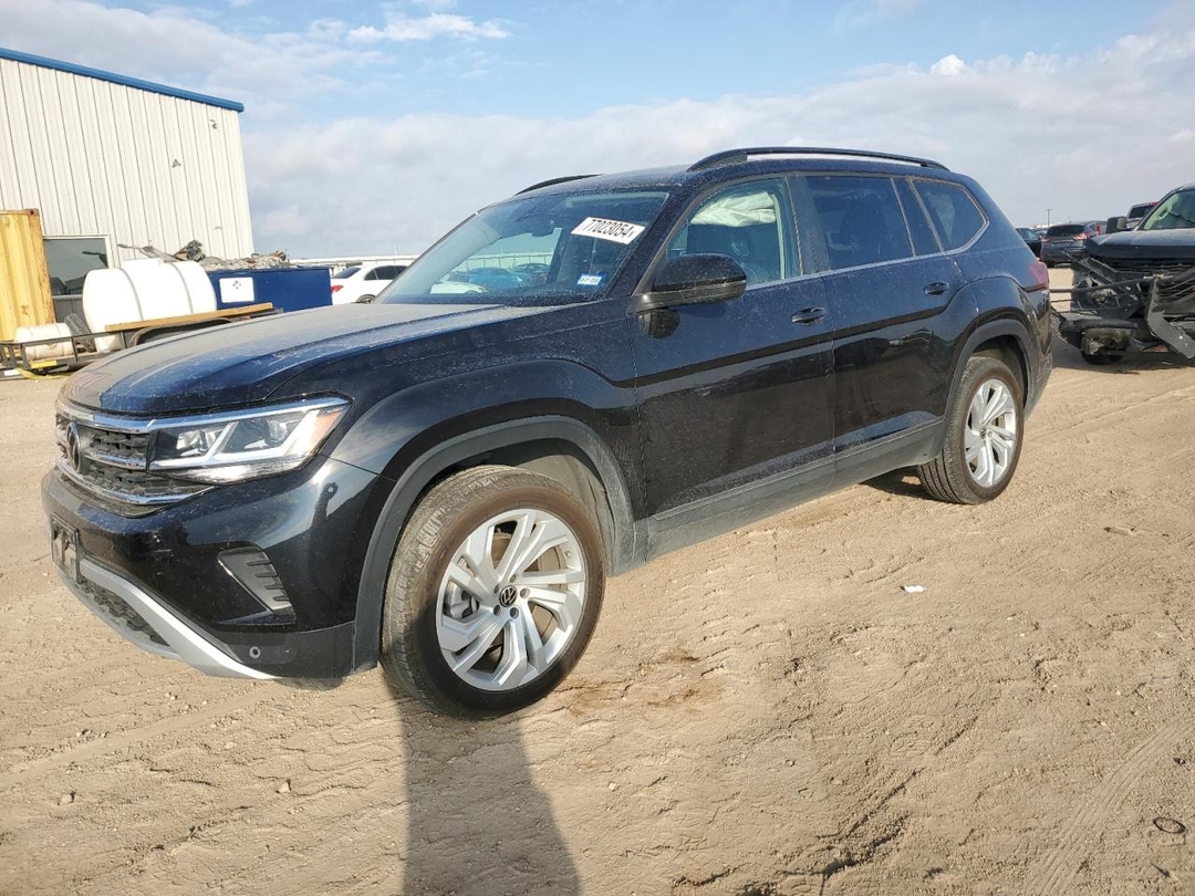Vedere 2022 VOLKSWAGEN ATLAS SE, unghi 1