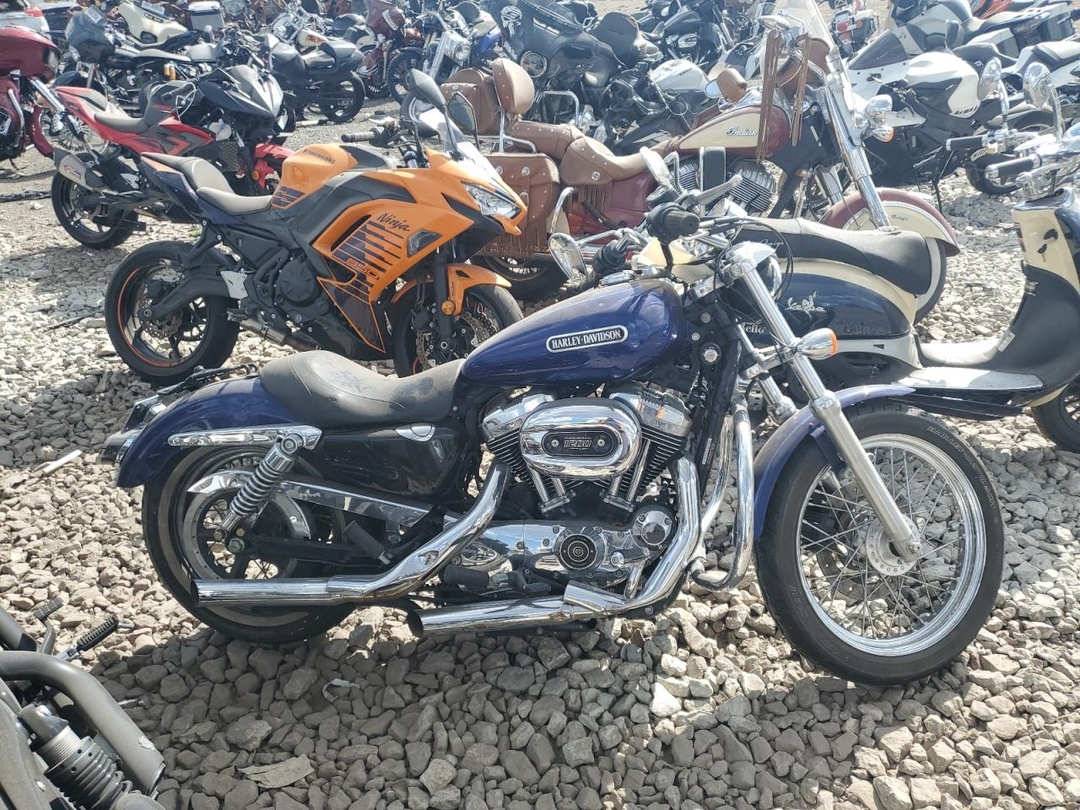 Вид 2007 HARLEY DAVIDSON XL1200 L, угол 1