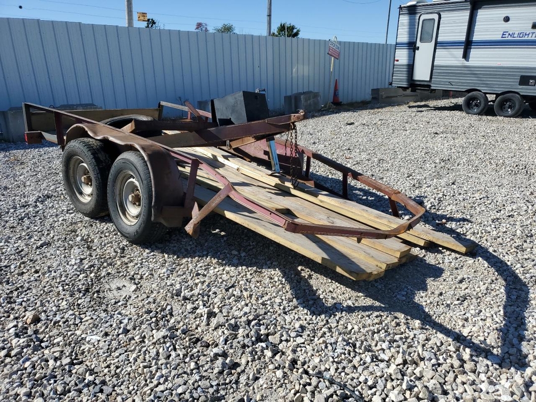 منظر 1995 RICE UTILITY TRAILER، زاوية 1
