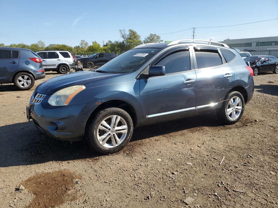 Vue de 2012 NISSAN ROGUE S, angle 1