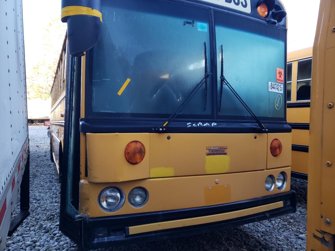 Vista de 2012 THOMAS SAF-T-LINER HDX - SCHOOL BUS, ángulo 1