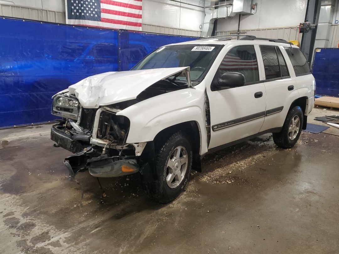 Vue de 2002 CHEVROLET TRAILBLAZER, angle 1