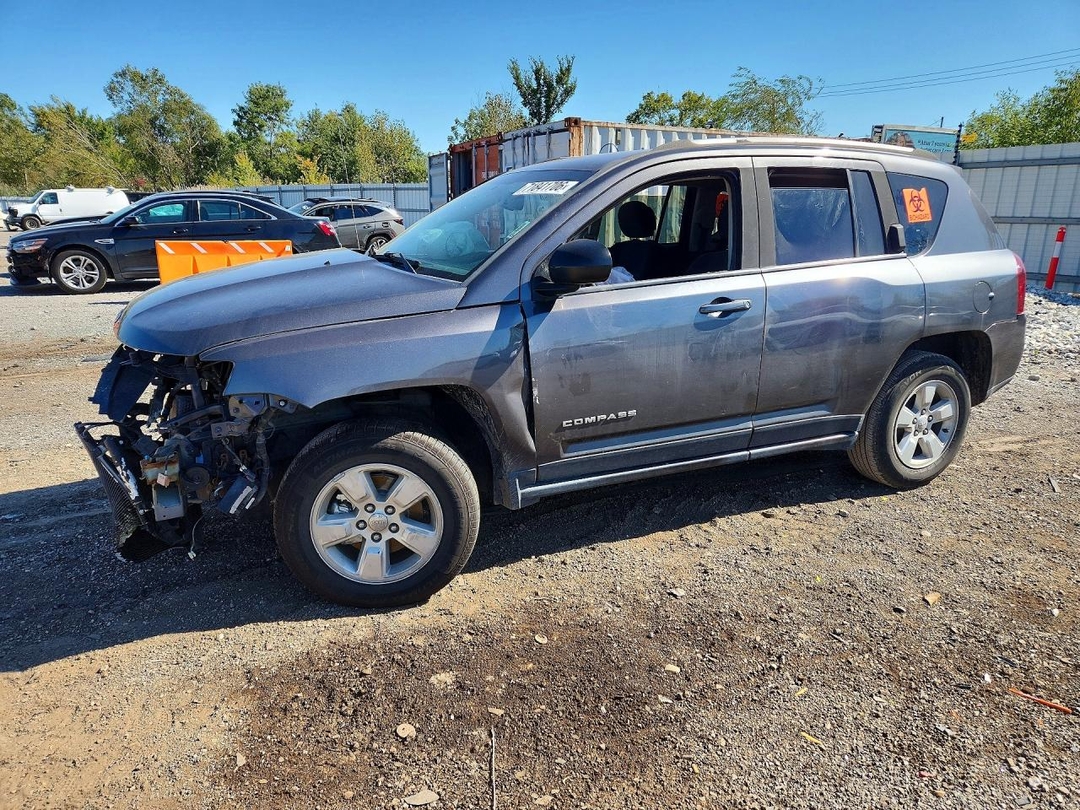 Вид 2016 JEEP COMPASS SPORT, угол 1
