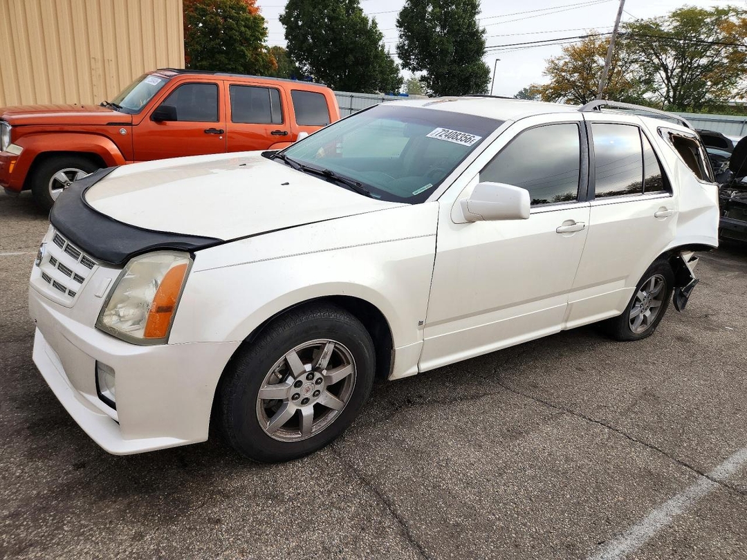 Vista de 2009 CADILLAC SRX, ángulo 1
