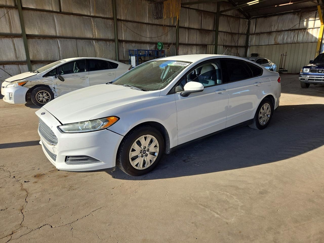 Vedere 2014 FORD FUSION S, unghi 1