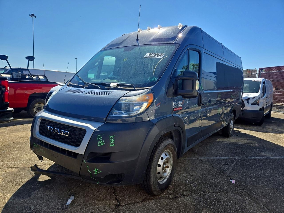 منظر 2020 RAM PROMASTER 3500 DELIVERY VAN، زاوية 1