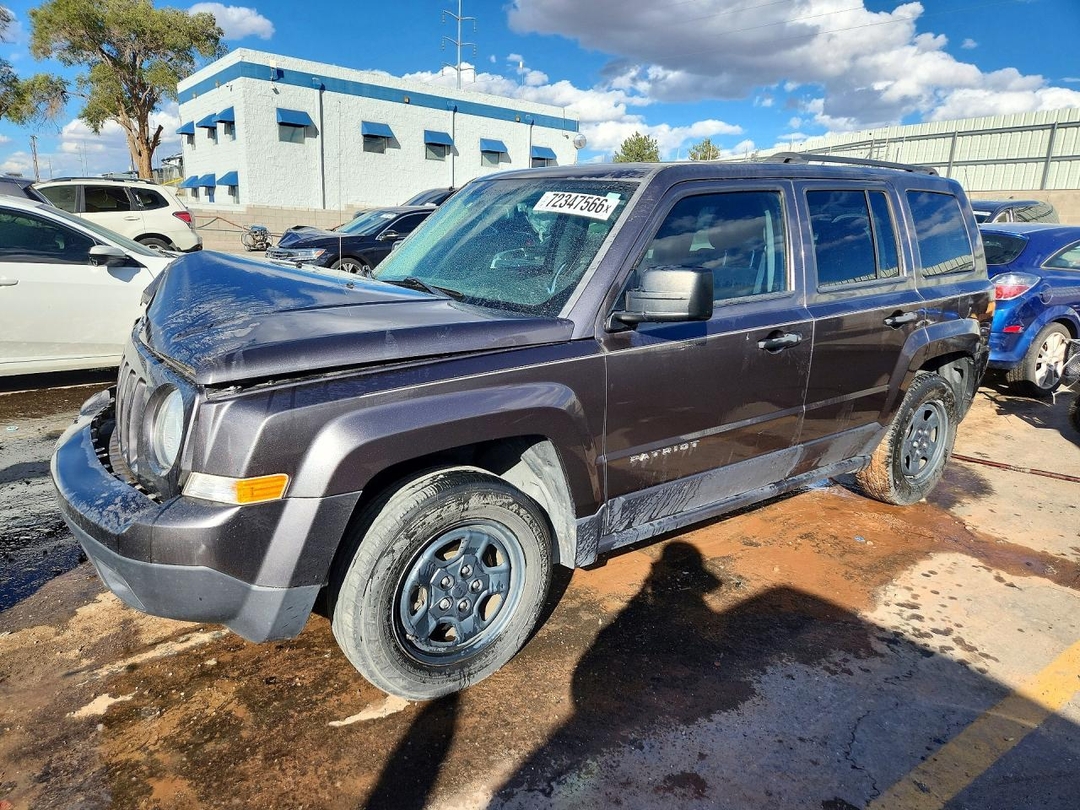 Vedere 2017 JEEP PATRIOT SPORT, unghi 1