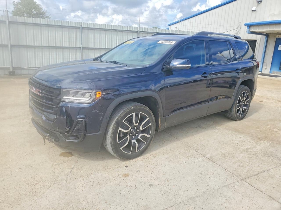 Vista de 2021 GMC ACADIA SLT, ángulo 1