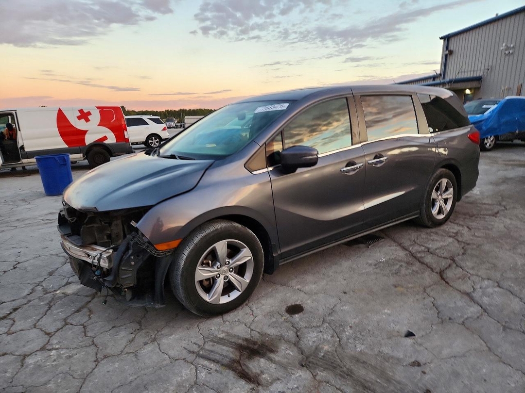 منظر 2018 HONDA ODYSSEY EXL، زاوية 1