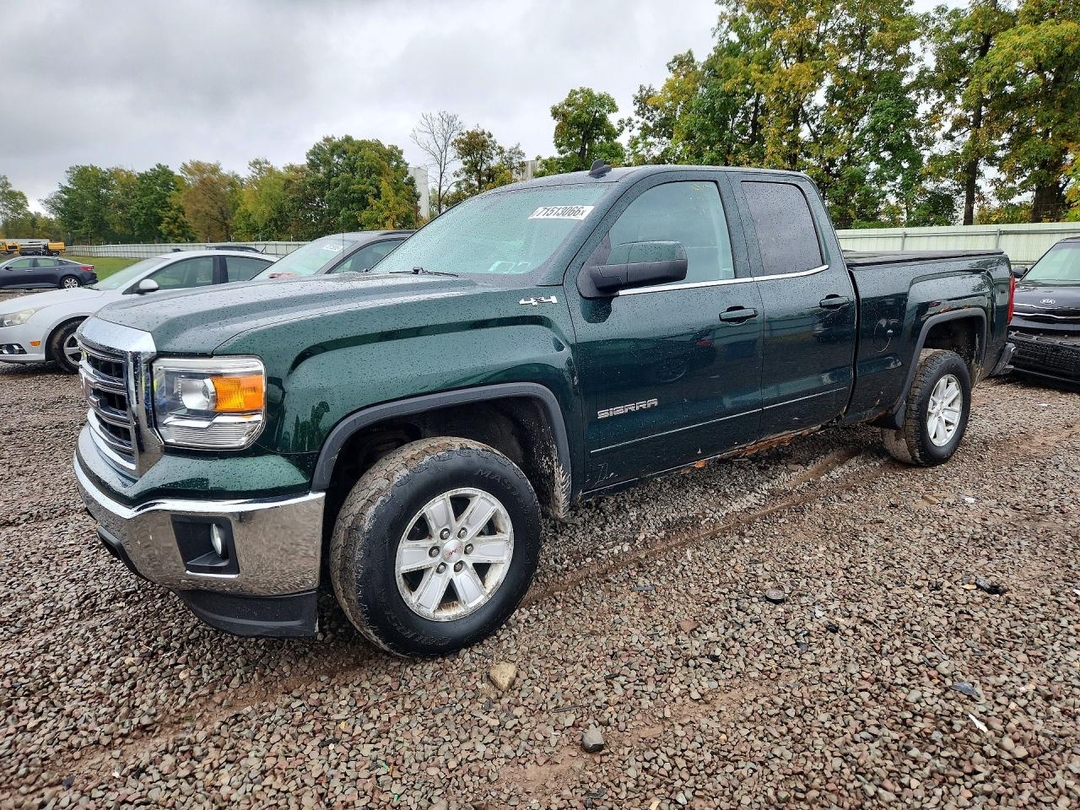 Вид 2014 GMC SIERRA K1500 SLE, угол 1
