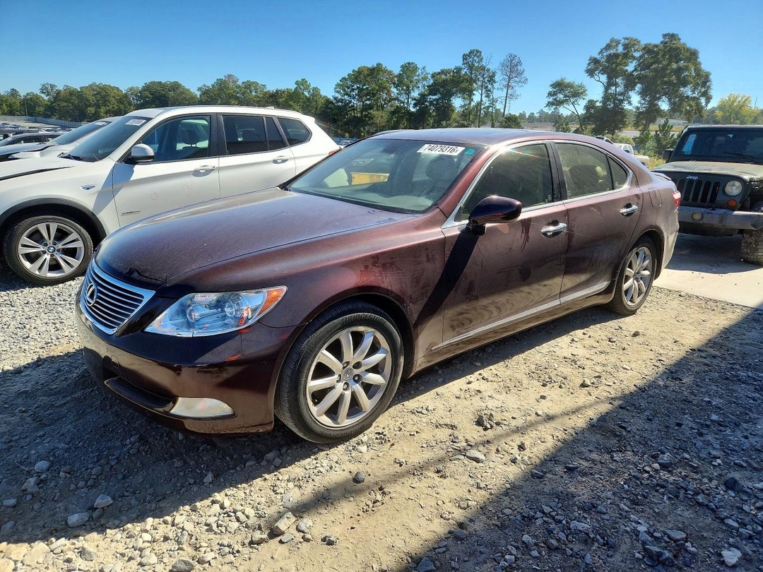 Вид 2007 LEXUS LS 460, угол 1